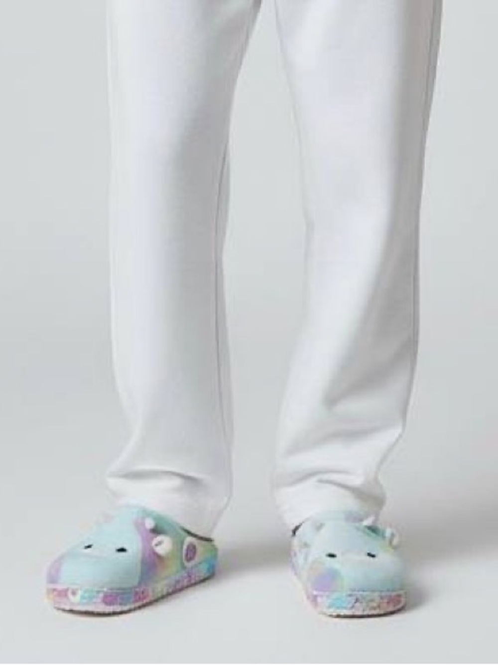 CROCS Kids Unicorn Pastel Tie-Dye Clogs - Light Blue Pink - Picture 3 of 6